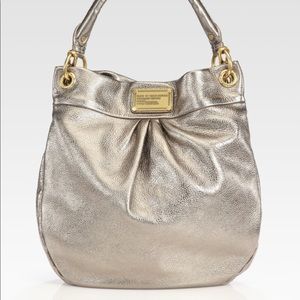 Marc by Marc Jacobs Gold/silver hobo bag